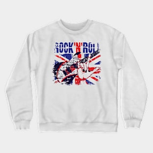 Rock and Roll UK Crewneck Sweatshirt